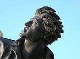 Beirut 07 Martyrs Square Statue Close Up